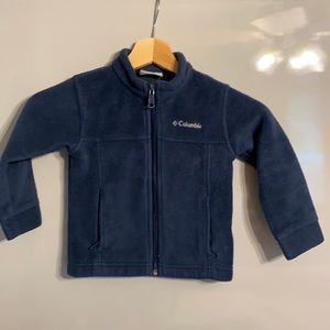 3T boys navy Columbia fleece